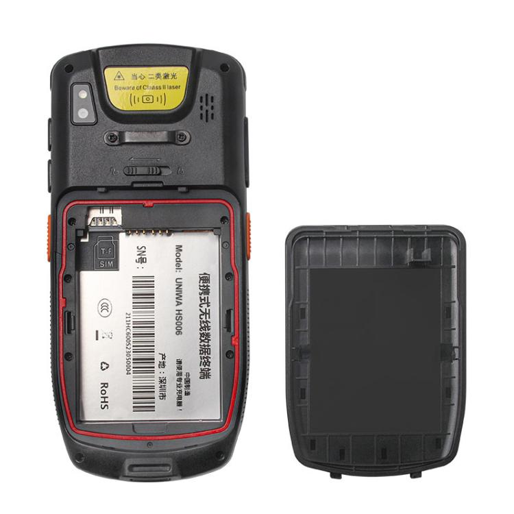 ماسح رمز الاستجابة السريعة UNIWA HS006 الصناعي، 3 جيجابايت + 32 جيجابايت، شاشة 4.0 بوصة، أندرويد 11، معالج MediaTek MT6762 ثماني النواة، NFC، شبكة: 4G، 3 جيجابايت + 32 جيجابايت