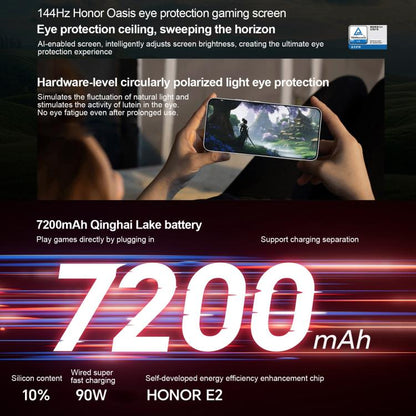 هاتف Honor GT Pro، 16 جيجابايت + 1 تيرابايت، مستشعر بصمة بالموجات فوق الصوتية، شاشة 6.78 بوصة، نظام التشغيل MagicOS 9.0 / أندرويد 15، معالج Snapdragon 8 Elite ثماني النواة، شبكة 5G، NFC، OTG، 16 جيجابايت + 1 تيرابايت