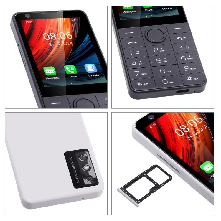 هاتف DOOV Z17 Pro بلوحة مفاتيح، 3 جيجابايت + 32 جيجابايت، شاشة 2.8 بوصة، أندرويد 13، معالج Mediatek MT6762 ثماني النواة، شبكة: 4G، Z17 Pro