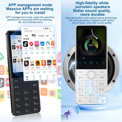 هاتف DOOV Z17 Pro بلوحة مفاتيح، 3 جيجابايت + 32 جيجابايت، شاشة 2.8 بوصة، أندرويد 13، معالج Mediatek MT6762 ثماني النواة، شبكة: 4G، Z17 Pro
