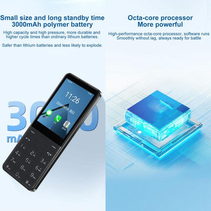 هاتف DOOV Z17 Pro بلوحة مفاتيح، 3 جيجابايت + 32 جيجابايت، شاشة 2.8 بوصة، أندرويد 13، معالج Mediatek MT6762 ثماني النواة، شبكة: 4G، Z17 Pro