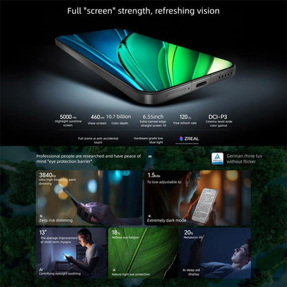 هونر 400، 16 جيجابايت + 512 جيجابايت، شاشة بصمة الإصبع، 6.55 بوصة MagicOS 9.0 / Android 15 Snapdragon 7 Gen 4 Octa Core، الشبكة: 5G، NFC، OTG، هونر 400، 16 جيجابايت + 512 جيجابايت