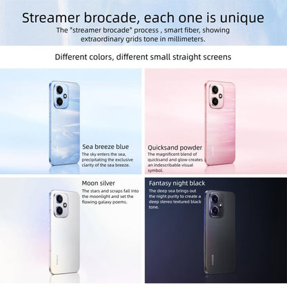 هونر 400، 16 جيجابايت + 512 جيجابايت، شاشة بصمة الإصبع، 6.55 بوصة MagicOS 9.0 / Android 15 Snapdragon 7 Gen 4 Octa Core، الشبكة: 5G، NFC، OTG، هونر 400، 16 جيجابايت + 512 جيجابايت