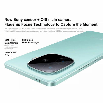 vivo iQOO Z9 Turbo, Dual Back Cameras, 12GB+512GB, Face ID Screen Fingerprint Identification, 6.78 inch Android 14.0 OriginOS 4 Snapdragon 8s Gen 3 Octa Core 3.0GHz, OTG, NFC, Network: 5G, Support Google Play