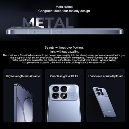 Xiaomi Redmi K70 Ultra, 12GB+256GB, 6.67 inch Xiaomi HyperOS Dimensity 9300+ Octa Core 4nm up to 3.4GHz, NFC, Network: 5G