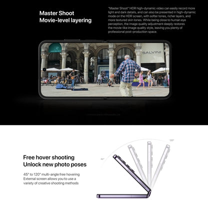 Xiaomi MIX Flip, 12GB+512GB, 6.86 inch + 4.01 inch Xiaomi HyperOS Snapdragon 8 Gen 3 Octa Core 4nm up to 3.3GHz, NFC, Network: 5G, 12GB+512GB