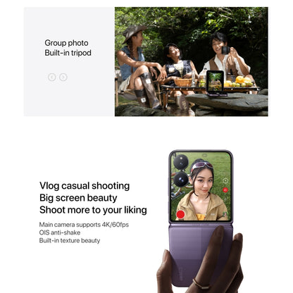 Xiaomi MIX Flip, 12GB+512GB, 6.86 inch + 4.01 inch Xiaomi HyperOS Snapdragon 8 Gen 3 Octa Core 4nm up to 3.3GHz, NFC, Network: 5G, 12GB+512GB