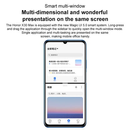 Dual Back Cameras, Side Fingerprint Identification, 5000mAh Battery, 7.09 inch Magic UI 5.0 (Android R) Dimensity 900 Octa Core up to 2.4GHz, Network: 5G, NFC, Not Support Google Play