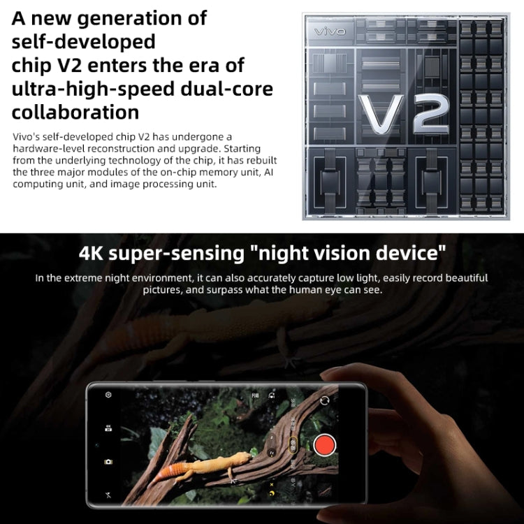 Triple Back Cameras, Screen Fingerprint Identification / Face ID, 4870mAh Battery, 6.78 inch Android 13.0 OriginOS 3 MediaTek Dimensity 9200 Octa Core up to 3.05GHz, NFC, OTG, Network: 5G, Support Google Play, Support 50W Wireless Flash Charging�������...