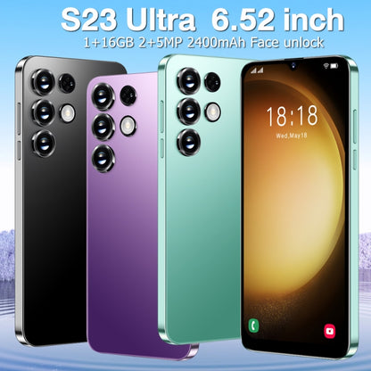 التعرف على الوجه، أندرويد 9.1 MTK6580A رباعي النواة، الشبكة: 3G، S23Ultra / D15