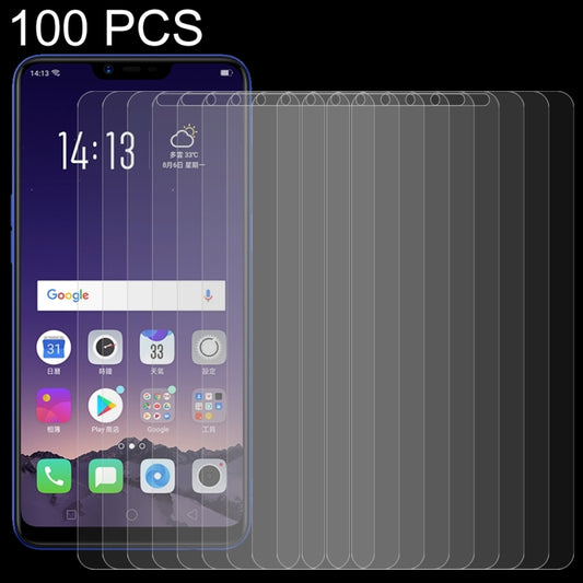 100 PCS 0.26mm 9H 2.5D Tempered Glass Film for OPPO AX5, For OPPO AX5 (100 PCS)