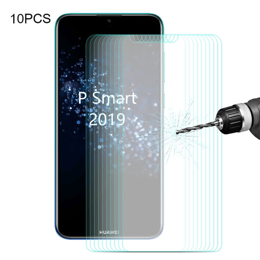 10 PCS ENKAY Hat-prince 0.26mm 9H 2.5D Curved Edge Tempered Glass Film for Huawei P Smart (2019), Huawei P Smart (2019)