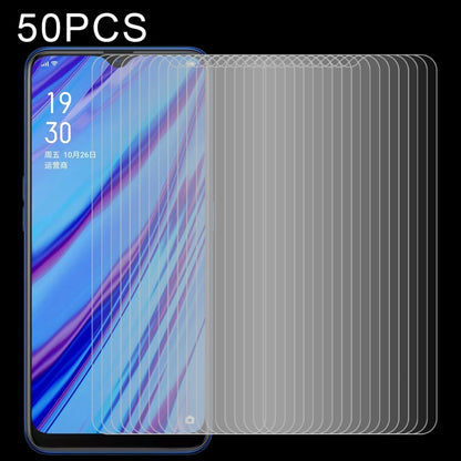 50 PCS 2.5D Non-Full Screen Tempered Glass Film for OPPO A9 2020 / A56 5G, For OPPO A9 2020