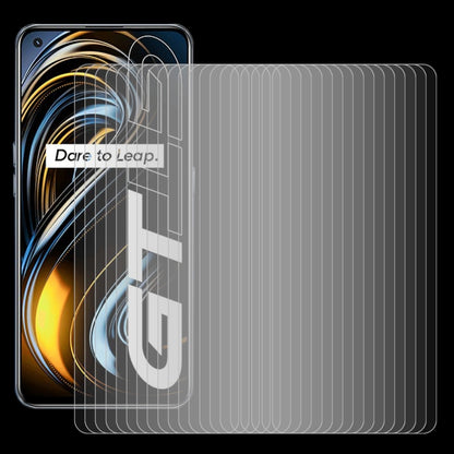لـ OPPO Realme GT 5G / Realme GT Master 50 قطعة غشاء زجاجي مقوى 2.5D غير كامل الشاشة، لـ OPPO Realme GT 5G / Realme GT Master (50 قطعة)