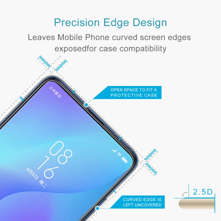 100 PCS 0.26mm 9H 2.5D Tempered Glass Film for Xiaomi Redmi K20 / K20 Pro / K20 Pro Premium, For Redmi K20 / K20 Pro / K20 Pro Premium