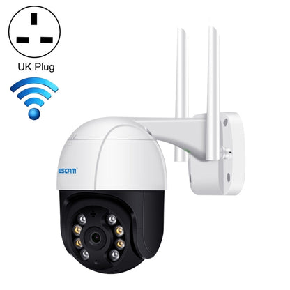 كاميرا ESCAM QF218 1080P Pan / Tilt AI Humanoid Detection IP66 مقاومة للماء وواي فاي IP، تدعم ONVIF / الرؤية الليلية / بطاقة TF / صوت ثنائي الاتجاه، قابس أمريكي، NC1228AU، NC1228EU، NC1228UK، NC1228US