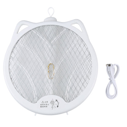 Cat Ear Rotary Electric Mosquito Swatter, Mosquito Swatter