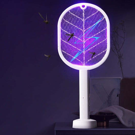 USB Charging Purple Light Trap Mosquito Killer with Base, Purple Light