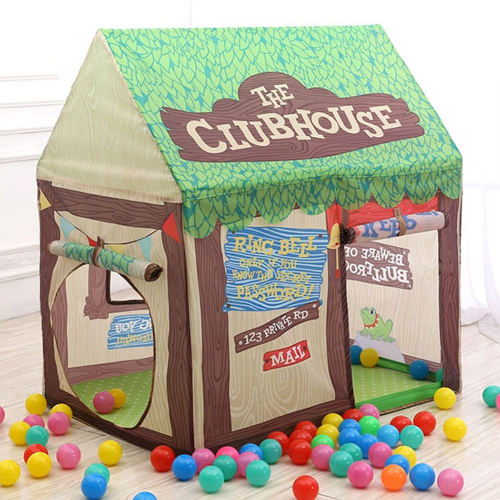 Household Children Printing Play Tent Small Game House