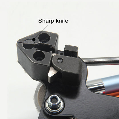 Zip Tie Automatic Tension Cut off Gun Special Pliers Fastening Tool for Stainless Steel Cable Tie with a Width of 4.6-12mm, XN-LQG