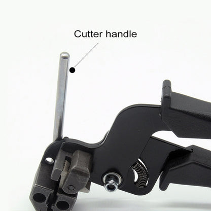 Zip Tie Automatic Tension Cut off Gun Special Pliers Fastening Tool for Stainless Steel Cable Tie with a Width of 4.6-12mm, XN-LQG