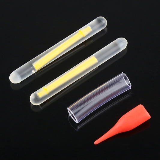 10 Packs OCEAN SUN Luminous Float Night Fishing Light Stick, Visibility: 30m, Size: 4.5 x 37mm