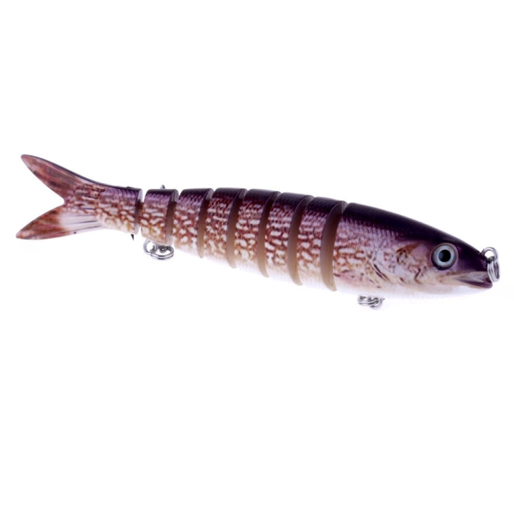 HENGJIA JM024-X 6# 13.6cm 18.7g Multi-section Plastic Hard Baits Artificial Fishing Lures with Treble Hook, Random Color Delivery