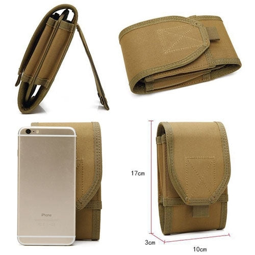 Stylish Multifunctional Outdoor Waist Bag Phone Camera Protective Case Card Pocket Wallet, Pocket Wallet