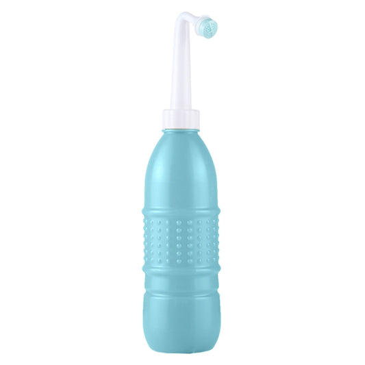 MDT-002 500ml Portable Handheld Travel Bidet Women Vaginal Washing Sprayer, (Blue), (Dark Blue)
