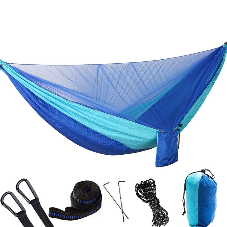 Portable Outdoor Parachute Hammock with Mosquito Nets