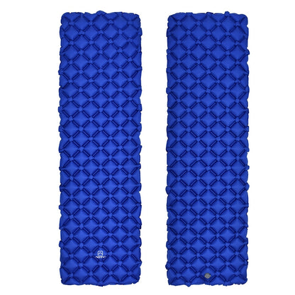 Aotu AT6241 Outdoor Camping Inflatable Cushion TPU Air Mattress, Size: 190x57x5.5cm, Size: 190x57x5.5cm (Blue)