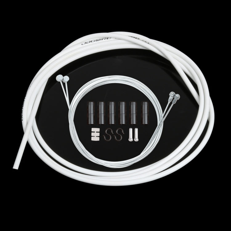 Universal Bicycle Brake Cable Tube Set, White, Yellow, Black, Orange, Green, Grey, Blue, Red