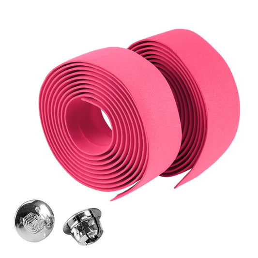 1 Pair Cycling Road Bike Sports Bicycle Cork Handlebar Tape Wrap + 2 Bar Plug