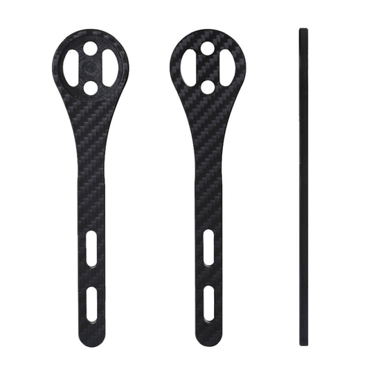 TOSEEK Full Carbon Fiber Road Bicycle Code Table Holder For Garmin Series(Gloss)