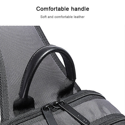 BANGE Men Security USB Chest Bag Portable Outdoor Shoulder Bag, Outdoor Shoulder Bag