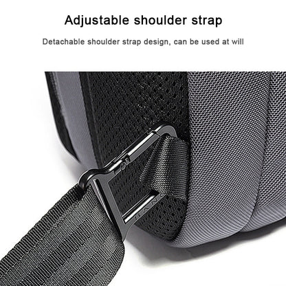 BANGE Men Security USB Chest Bag Portable Outdoor Shoulder Bag, Outdoor Shoulder Bag
