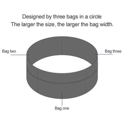 Personal Large-capacity Stretch Tablet Pockets Travel Anti-theft Bag Phone Bag,Size: S, Size: S