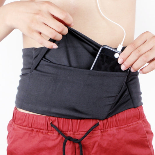 Personal Large-capacity Stretch Tablet Pockets Travel Anti-theft Bag Phone Bag,Size: L, Size: L