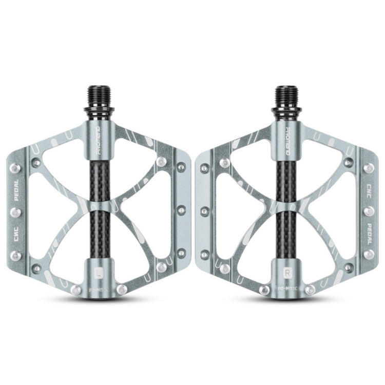 دواسات دراجة PROMEND PD-M52C، زوج واحد، مصنوعة من سبائك الألومنيوم وألياف الكربون، PD-M52C