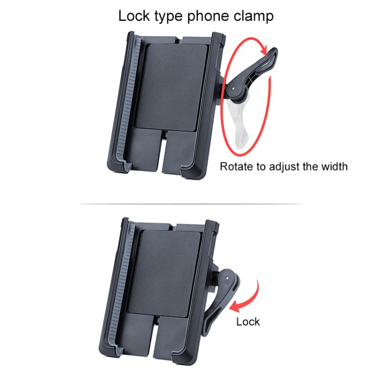 Rotatable PVC Motorcycle Bicycle Handlebar Mount Mobile Phone Holder