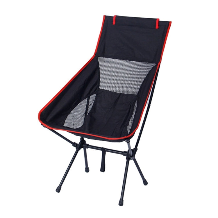 Large Outdoor Camping Leisure Beach Portable Folding Chair, Large(Grey), Large(Navy Blue), Large (White), Large(Black)