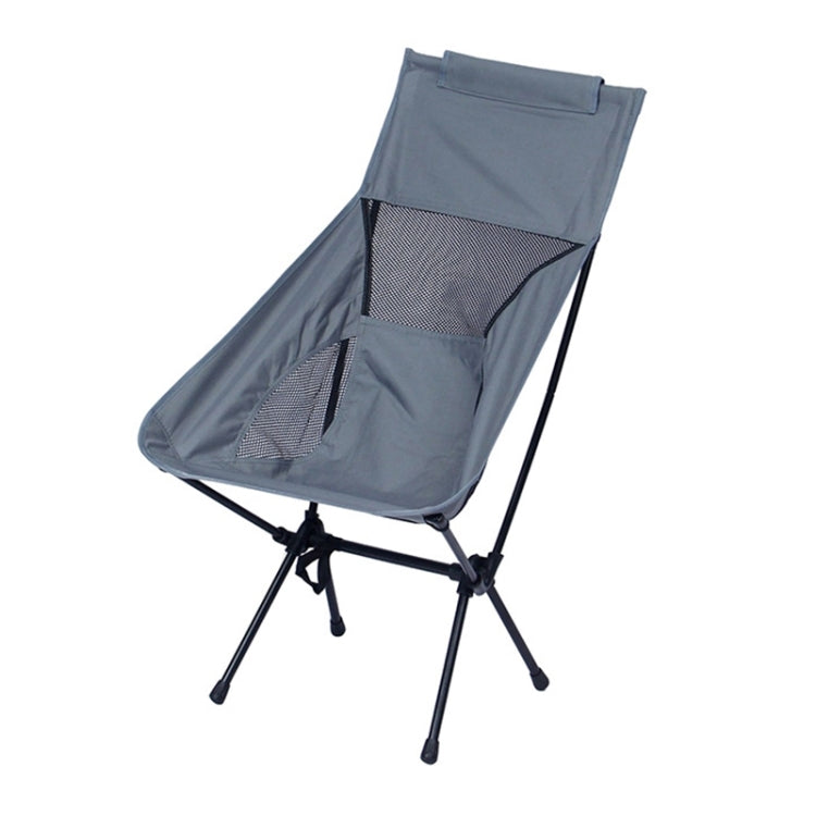 Large Outdoor Camping Leisure Beach Portable Folding Chair, Large(Grey), Large(Navy Blue), Large (White), Large(Black)