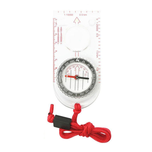 2pcs Nisa SD482 Outdoor Compass Map Scale with Magnifying Glass Multifunction