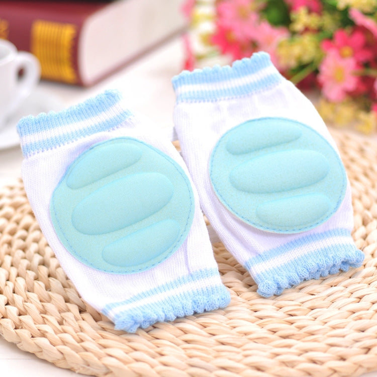 One Pair Ventilated Children  Baby Crawling Walking Knee Guard Elbow Guard Protecting Pads, 11*9CM (Orange), 11*9CM (Pink), 11*9CM (Green), 11*9CM (Blue), 11*9CM (Red), 11*9CM (Yellow)