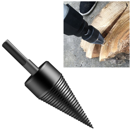 Household Domestic Woodcutter Drill Electric Wooden Split Cone Drill 32mm Square Shank, 32mm Square Shank