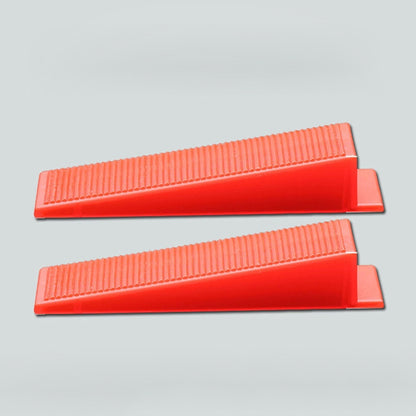 100 PCS Tile Floor Locator Insert Tile Leveler Wedge Leveling Machine for Plate Flattening System Aid Tool OG6480, Tile Floor Locator