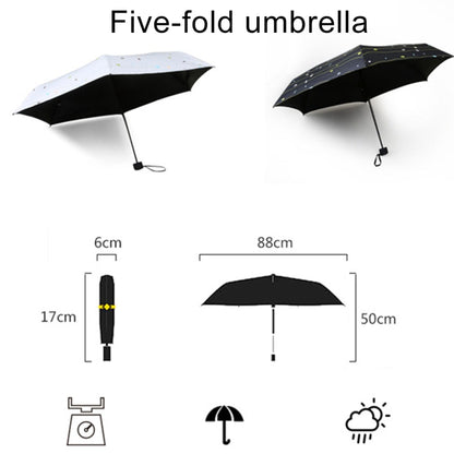 Women Waterproof Anti-UV, White Feather Pattern, Black Feather Pattern, Black Stripe Pattern, White Stripe Pattern