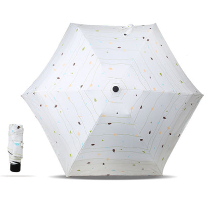 Women Waterproof Anti-UV, White Feather Pattern, Black Feather Pattern, Black Stripe Pattern, White Stripe Pattern