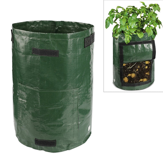 10 Gallons Potato Planting PE Bags Vegetable Planting Grow Bags Farm Garden Supplies, Size: 35cm x 45cm, 35cm x 45cm