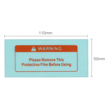 5 PCS Solar Automatic Dimming Welding Helmet Mask Cover PC Protector, Size : 110 x 50mm Right Angle, Size : 110 x 50mm